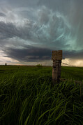 Storm Post Photograph by Aaron J Groen Storm Post Photograph by Aaron J Groen