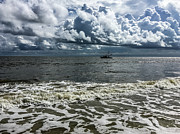 Stormy Boat Photograph by David Beechum Stormy Boat Photograph by David Beechum