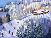 Stowe Much Fun Painting by Lisa Burlinson