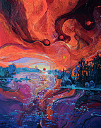 Strange dreams Painting by Anastasia Trusova Strange dreams Painting by Anastasia Trusova