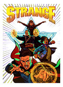 Strange Multiverse Madness Digital Art by Kirania Finest