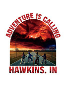 Stranger Things Adventure is Calling Digital Art by Kirania Finest