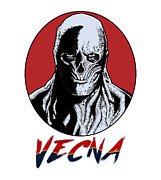 Stranger Things Vecna Portrait Digital Art by Kirania Finest