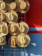 Straw Hats Photograph by Leslie Brashear