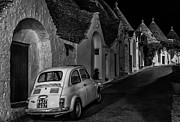 Street Of Alberobello At Night Photograph by Elvira Peretsman Street Of Alberobello At Night Photograph by Elvira Peretsman