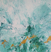 Stretch of Gold Mixed Media by Aimee Bruno