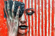 Stripes 03 Veiled Vision Digital Art by Matthias Hauser