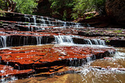 Subway Falls Photograph by Chad Dutson