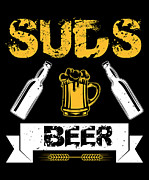 Suds Beer Digital Art by Jacob Zelazny
