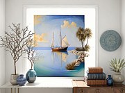 Summer Extends Into A Winter Room Digital Art by Eris And AI Summer Extends Into A Winter Room Digital Art by Eris And AI