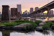 Summer Sunrise By The James in Richmond VA Photograph by Doug Ash