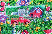 Summertime Painting by Diane Phalen