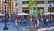 Summertime in Barcelona Mixed Media by Tatiana Travelways Summertime in Barcelona Mixed Media by Tatiana Travelways