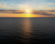Sun Hidden Behind Clouds Shines Across the Sea Photograph by William Dickman Sun Hidden Behind Clouds Shines Across the Sea Photograph by William Dickman