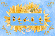 Sunflower Peace Digital Art by Anita Pollak