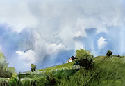 Sunkissed Mountain Painting by Lois Blasberg Sunkissed Mountain Painting by Lois Blasberg