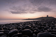 Sunrise at Dunstanburgh Castle, Northumberland, England, UK Photograph by Sarah Howard