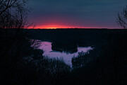 Sunrise from the Bluff Photograph by Scott Norris