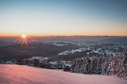 Sunrise on Barania Gora in the Polish Beskydy mountains Photograph by Vaclav Sonnek Sunrise on Barania Gora in the Polish Beskydy mountains Photograph by Vaclav Sonnek