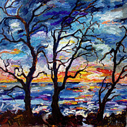 Sunrise on Jekyll Island Georgia Painting by Ginette Callaway
