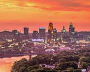 Sunrise Over The Queen City From Mt Echo Park Photograph by Gregory Ballos Sunrise Over The Queen City From Mt Echo Park Photograph by Gregory Ballos