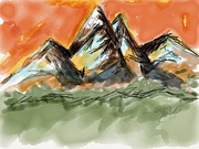 Sunrise, Sunset Digital Art by Jerry Fess
