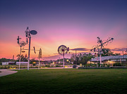 Sunset @ Vollis Simpson Park Photograph by Darrell Foster