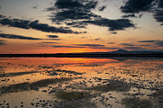Sunset and reflections at the lake Photograph by Michalakis Ppalis