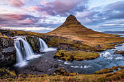 Sunset at Kirkjufell Photograph by Alexios Ntounas