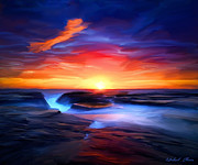 Sunset Bliss Digital Art by Michael Chacon Sunset Bliss Digital Art by Michael Chacon