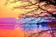 Sunset by the lake - Inspirational Photograph by Tatiana Travelways Sunset by the lake - Inspirational Photograph by Tatiana Travelways