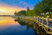 Sunset in The Villages, Florida Photograph by Michael Warren Sunset in The Villages, Florida Photograph by Michael Warren