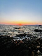 Sunset Mykonos Photograph by Shelby Jacobs
