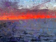 Sunset of the Pacific Digital Art by Michael Chacon Sunset of the Pacific Digital Art by Michael Chacon
