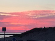 Sunset on Lake Michigan  Photograph by Lisa White