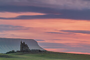 Sunset Over Classiebawn Castle and Benbulben, Co Sligo - Version 2 Photograph by Adrian Hendroff