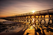 Sunset Shadows, Fort Foster, Kittery Maine. Photograph by Jeff Sinon Sunset Shadows, Fort Foster, Kittery Maine. Photograph by Jeff Sinon