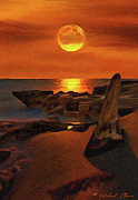 Sunset Sky Digital Art by Michael Chacon Sunset Sky Digital Art by Michael Chacon