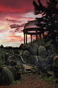 Sunset Temple Photograph by Jessica Jenney
