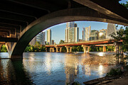 Concrete and Sky Austin Texas Cityscape Photograph by Brigitte Blanchette Thompson