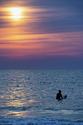 Surfer Sunrise, Fernandina Beach, Florida Photograph by Dawna Moore Photography