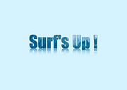 Surf's Up 2 Digital Art by Barefoot Bodeez Art