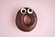 Surprised doughnut Photograph by Jenny Dettrick