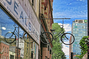 Suspended bike Photograph by Tatiana Travelways Suspended bike Photograph by Tatiana Travelways
