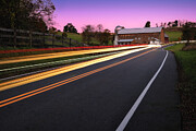 Sussex County Barn Light Streaks Photograph by Susan Candelario