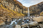 Svartifoss, Skaftafell Park, Iceland Photograph by Adrian Hendroff