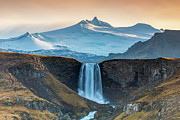 Svodufoss, Snaefellsnes Peninsula, Iceland Photograph by Adrian Hendroff