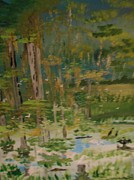 Swamp Heaven Painting # 379 Painting by Donald Northup Swamp Heaven Painting # 379 Painting by Donald Northup