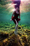 Sweet Red Mermaid Photograph by Gemma Silvestre