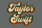 Swifties Taylor retro Digital Art by Kirania Finest